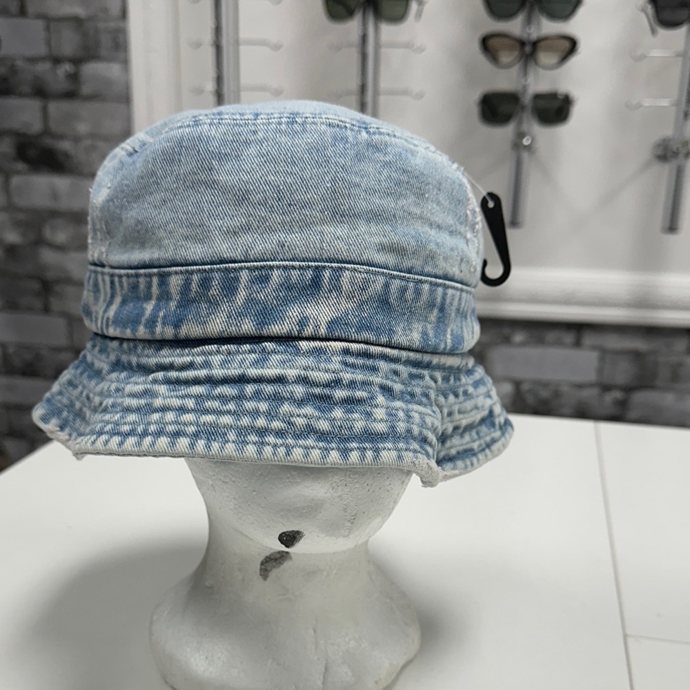 Stylish Light Blue Denim Bucket Hat